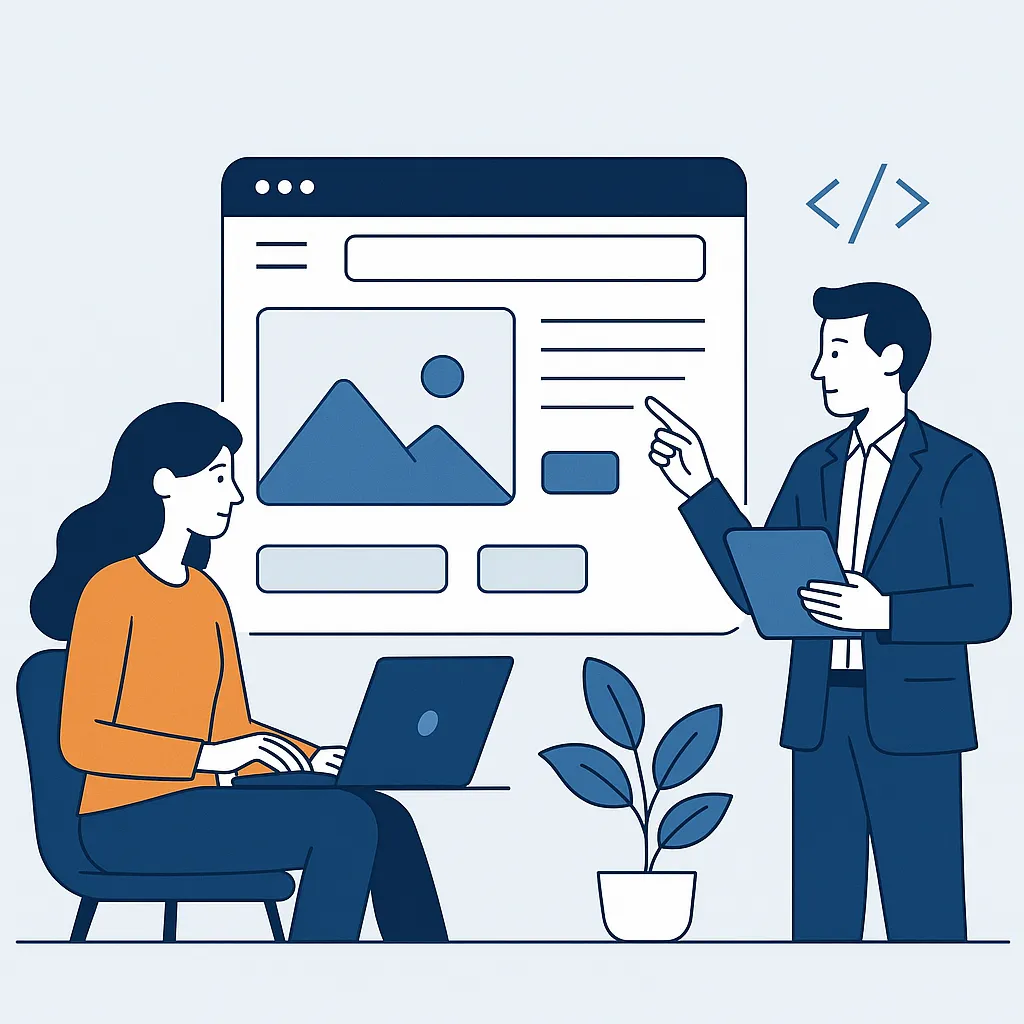Custom website development USA