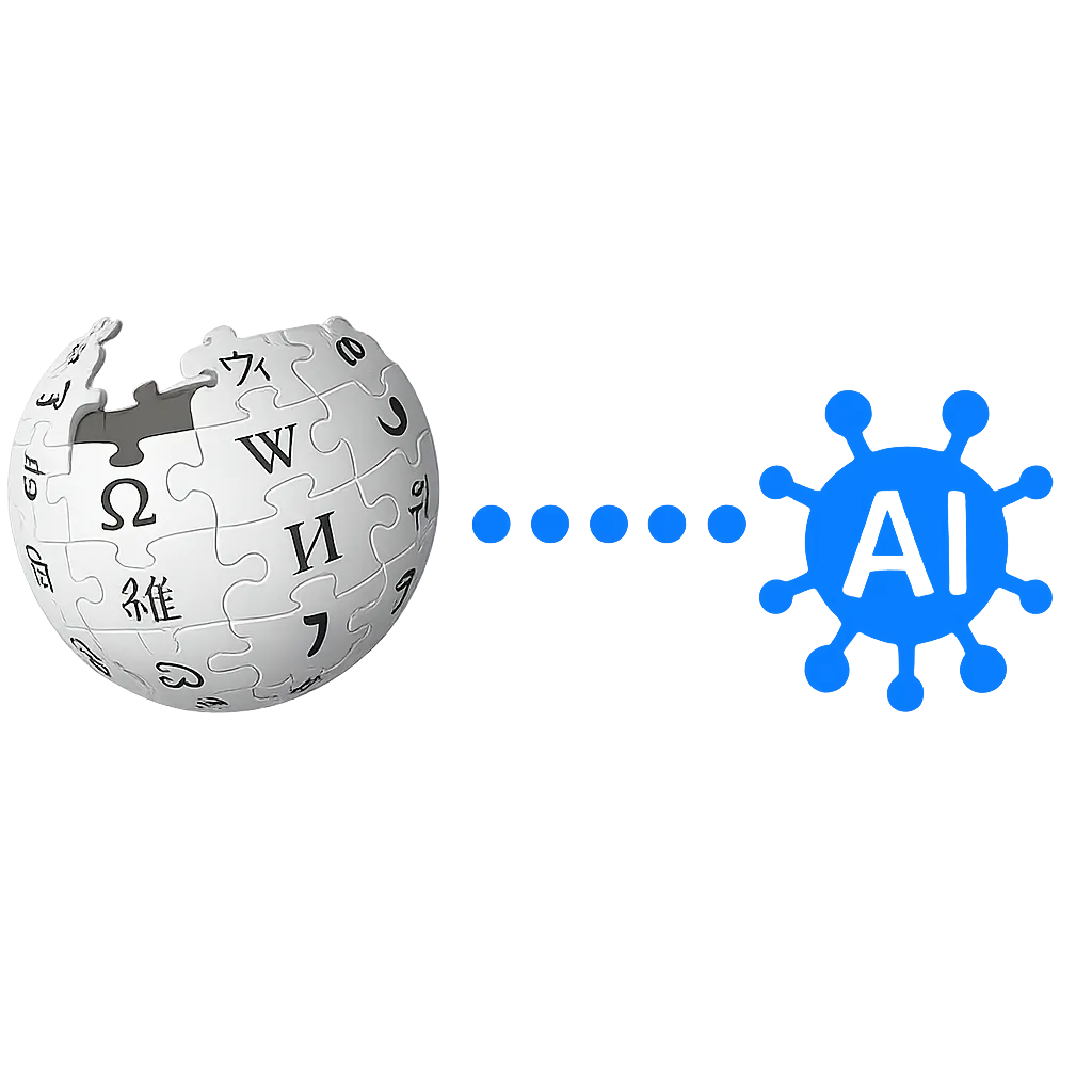 Decoratieve achtergrond Wikipedia integratie